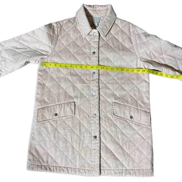 NWT Joie x Revolve Blush Pink Quilted Utility Jacket - Picture 5 of 9